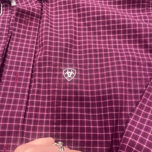 Ariat pro series size M perfect condition button up dress shirt - Picture 2 of 5